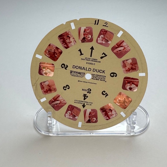 Vintage View-Master Donald Duck Set • Wonderful World of Disney • 3 Reels - Picture 3 of 7